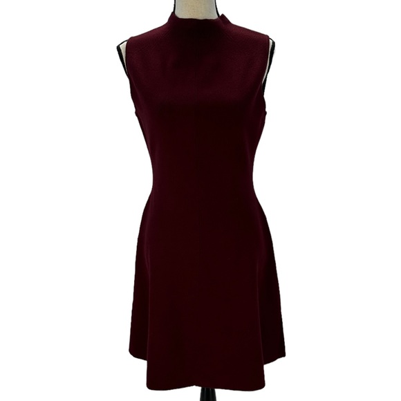 Club Monaco Dresses Club Monaco Sleeveless Mock Neck Fit And Flare